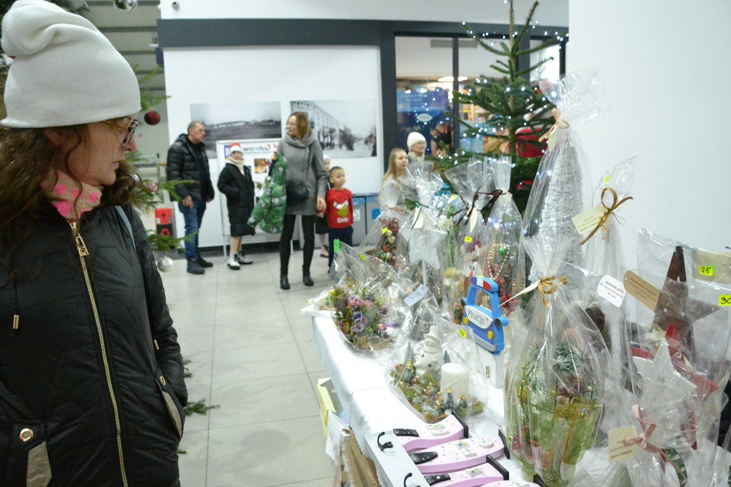 Na kiermaszu bożonarodzeniowym w Nowym Centrum Lipna