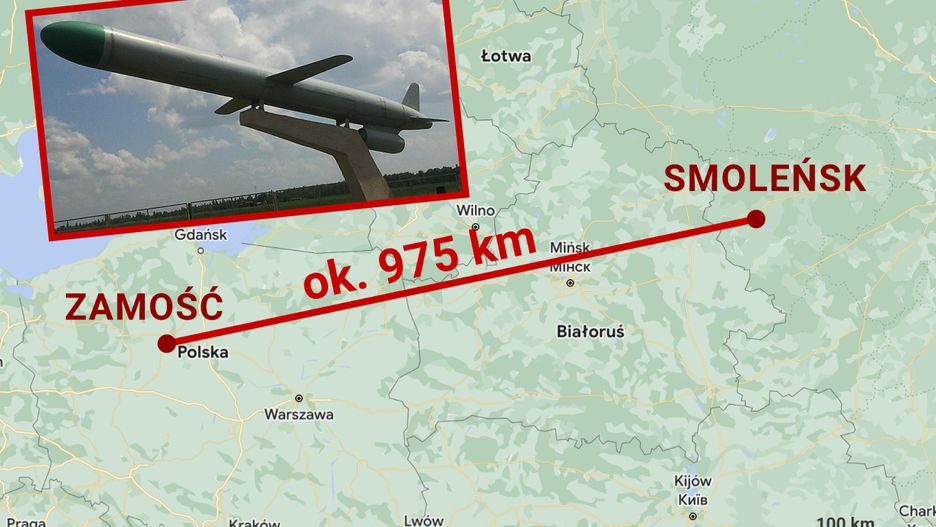 Taką drogę mógł przebyć pocisk znaleziony w Zamościu