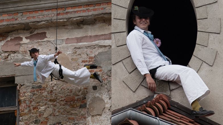 Maciej Musiałowski zrobił prawdziwe show na wysokości