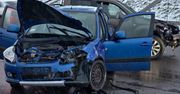 Przemyśl: Dwoje dzieci trafiło do szpitala po wypadku na skrzyżowaniu. Policja sprawdza, czy kierowca VW wjechał na czerwonym świetle