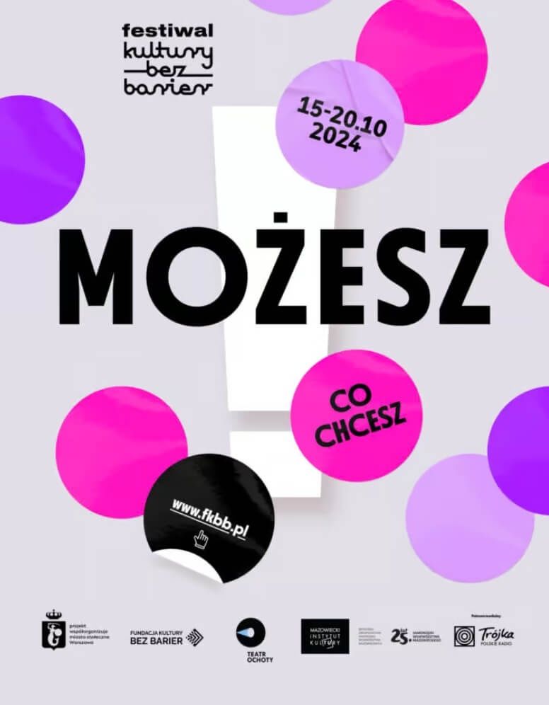 Plakat wydarzenia Festiwal Kultury Bez Barier