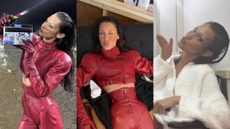 Bella Hadid pokazuje serię zdjęć z planu serialu 