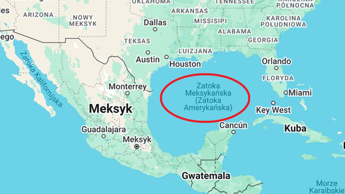 W Polsce widzimy obie nazwy zatok 