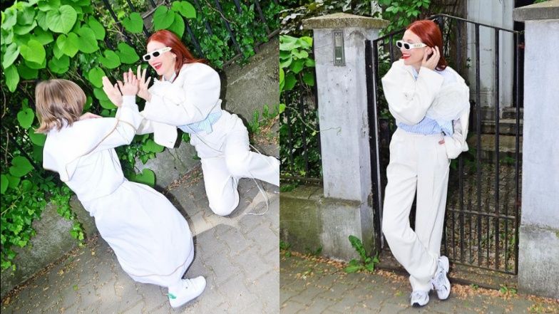 Za duże dekolty, za krótkie spódniczki-to tylko niektóre GRZESZKI, jakie popełniają celebryci z okazji PIERWSZEJ KOMUNII. (ZDJĘCIA)