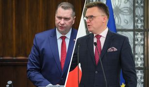 Czarnek pytany o upadek rządu. Zaczął mówić o Hołowni