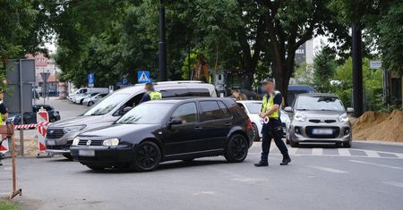 Plaga mandatów na ul. Zamojskiej w Lublinie. Straż Miejska ukarała prawie 100 kierujących
