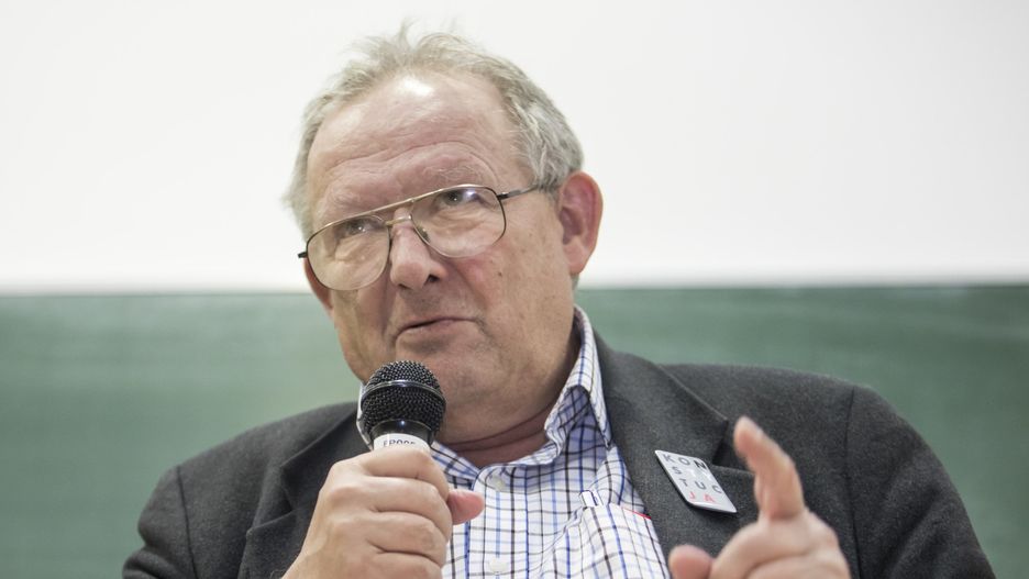 Adam Michnik - naczelny "Gazety Wyborczej"