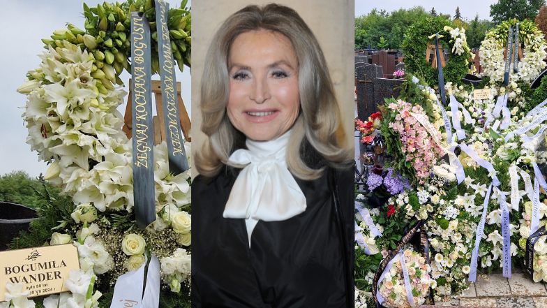 Tak wygląda grób Bogumiły Wander.