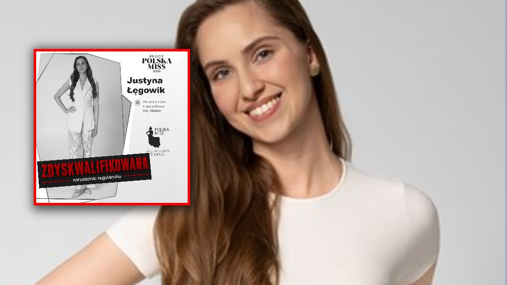 Justyna Łęgowik zdyskwalifikowana z wyborów Miss