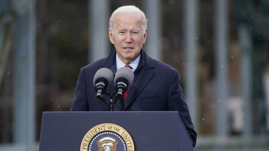 arch48President Joe Biden speaks during a visit to the NH 175 bridge over the Pemigewasset River to promote infrastructure spending Tuesday, Nov. 16, 2021, in Woodstock, N.H. (AP Photo/Evan Vucci)AP