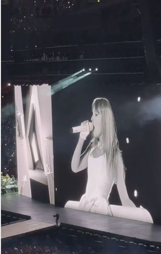Monika Olejnik na koncercie Taylor Swift