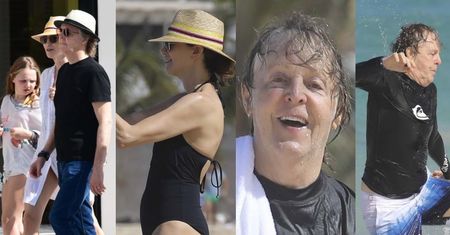 76-letni Paul McCartney wypoczywa z rodziną na tropikalnej wyspie (FOTO)