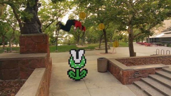 WTF dnia: parkour w wykonaniu... Mario [wideo] 1