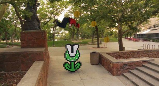 WTF dnia: parkour w wykonaniu... Mario [wideo]