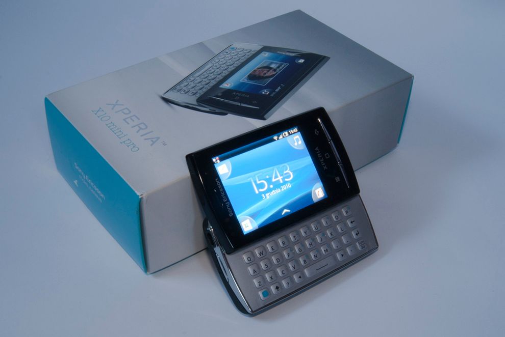 Sony Ericsson Xperia X10 mini pro w naszych rękach [galeria]