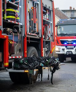 Targówek: koparka uszkodziła gazociąg. Ewakuowano kilkadziesiąt osób