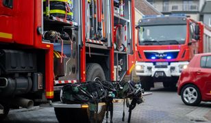 Targówek: koparka uszkodziła gazociąg. Ewakuowano kilkadziesiąt osób