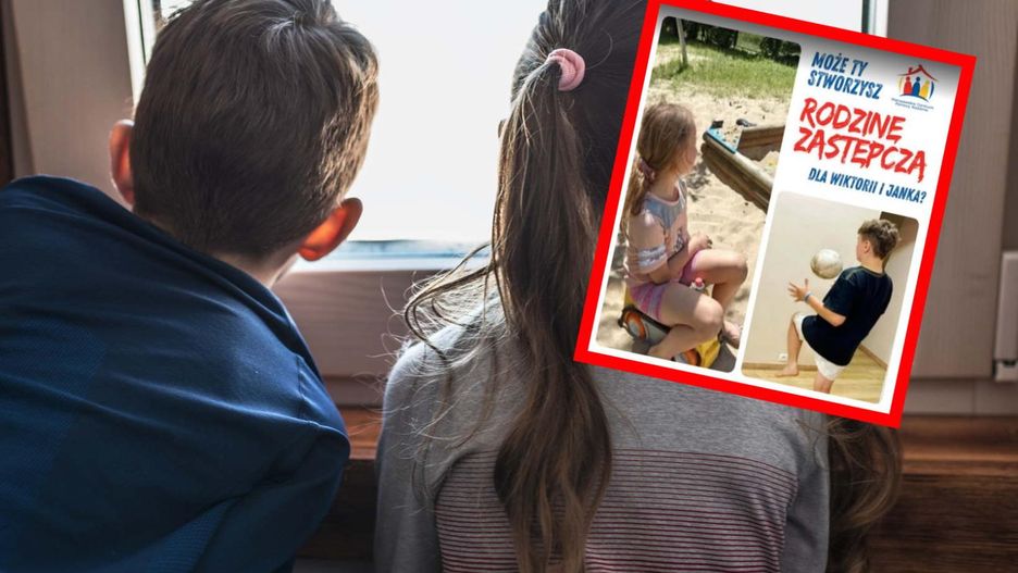 Wiktoria i Janek czekają na nowy dom. "Odwiedza ich starsza siostra"