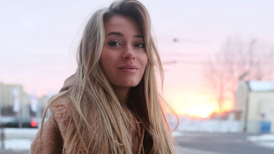 Marcelina Zawadzka w zimowej stylizacji