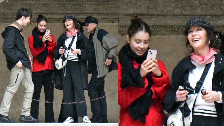 Catherine Zeta-Jones i Michael Douglas na rodzinnych wakacjach w Wenecji