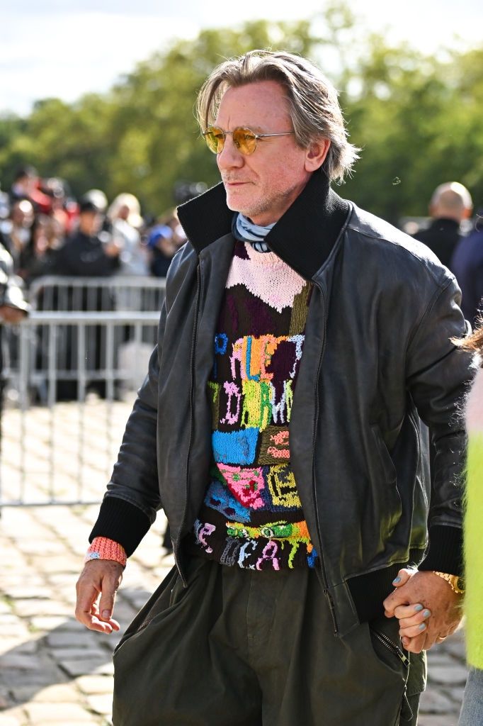 Loewe: Outside Arrivals - Paris Fashion Week - Womenswear Spring-Summer 2025
PARIS, FRANCE - SEPTEMBER 27: Daniel Craig attends the Loewe Paris Womenswear Spring-Summer 2025 show as part of Paris Fashion Week on September 27, 2024 in Paris, France. (Photo by Stephane Cardinale - Corbis/Corbis via Getty Images)
Stephane Cardinale - Corbis