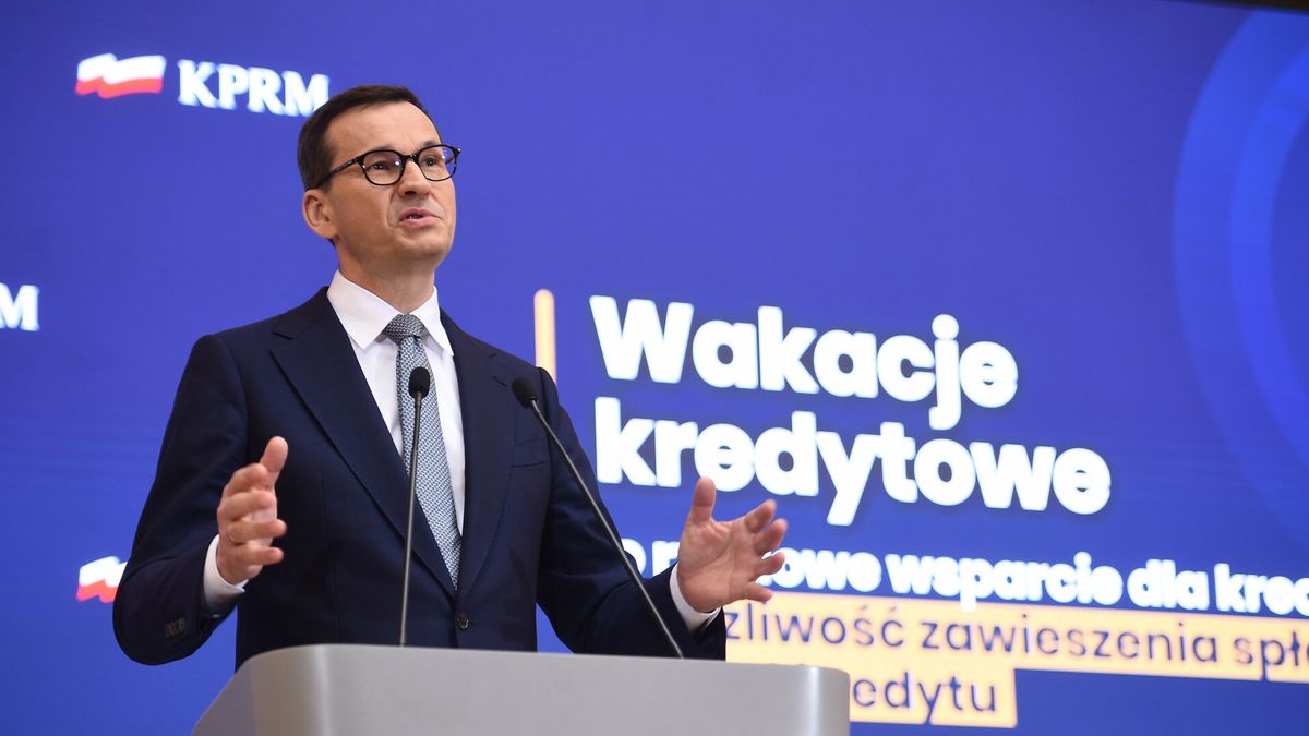 Konferencja prasowa premiera Mateusza Morawieckiego29.07.2022 Warszawa Konferencja premiera Mateusza Morawieckiegofot. Zbyszek Kaczmarek/REPORTER n/z Mateusz MorawieckiZbyszek Kaczmarek/REPORTER