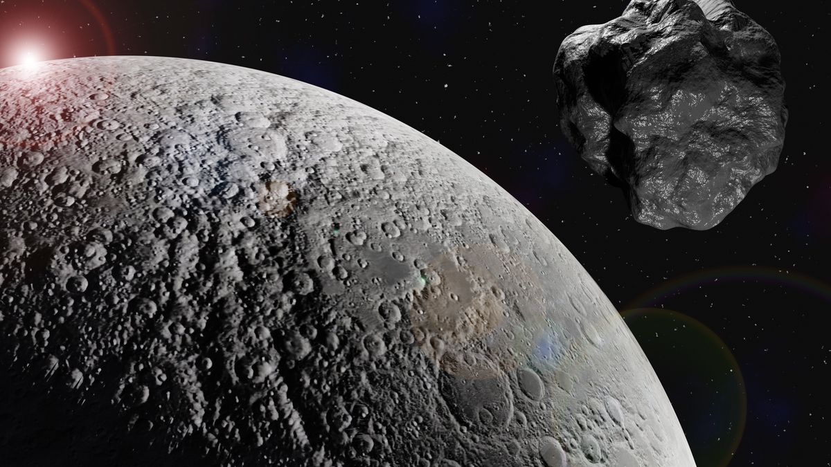 Asteroida YR4 uderzy w Księżyc?