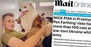 "Daily Mail" napisał o Polaku, który RATUJE porzucone PSY i KOTY w Ukrainie. "Zabieramy każde napotkane zwierzę"