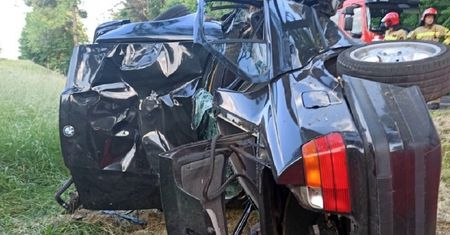 Tragedia pod Szczytnem. Nie żyje 26-latka, była w 6 miesiącu ciąży