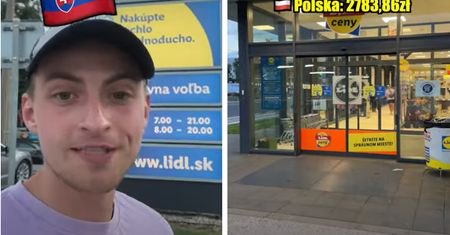 Pokazał, co zastał w słowackim Lidlu. Jesteście gotowi?