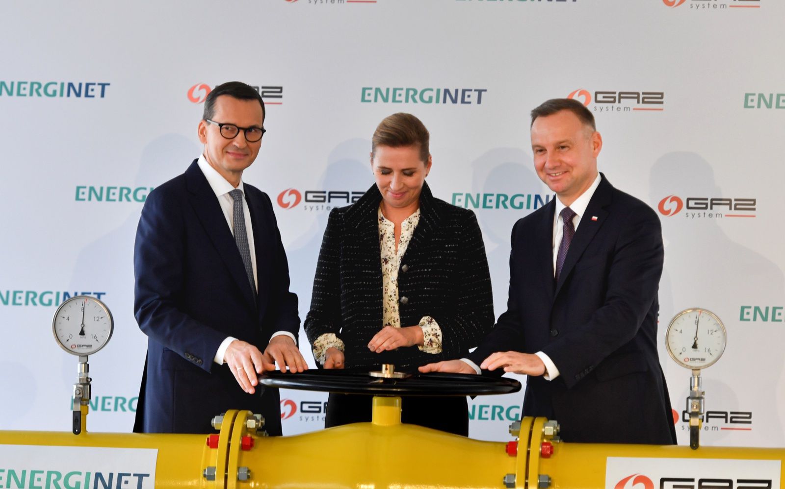 Andrzej Duda, Mateusz Morawiecki, Mette Frederiksen
Marcin Bielecki
baltic pipe, Budno, energetyka, gaz, gaz ziemny, gazoci�g, goleni�w, metan, t�ocznia