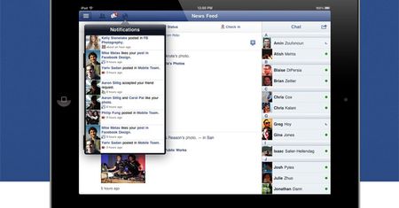 Facebook dla iPada w końcu w App Store
