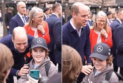 Książę William w Warszawie. Kim jest chłopiec od selfie?