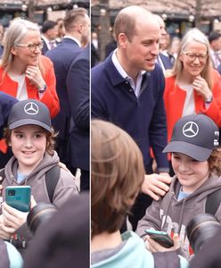 Książę William w Warszawie. Kim jest chłopiec od selfie?