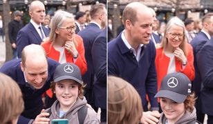 Książę William w Warszawie. Kim jest chłopiec od selfie?