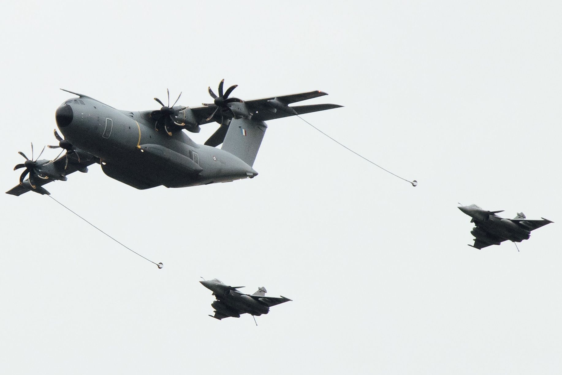 Airbus A400M Atlas może tankować myśliwce w powietrzu