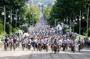 Rowerowa Pielgrzymka Tarnowska u celu. Ponad tysiąc osób z całej diecezji dotarło na Jasnę Górę. Za nimi blisko 300 km i cztery dni jazdy