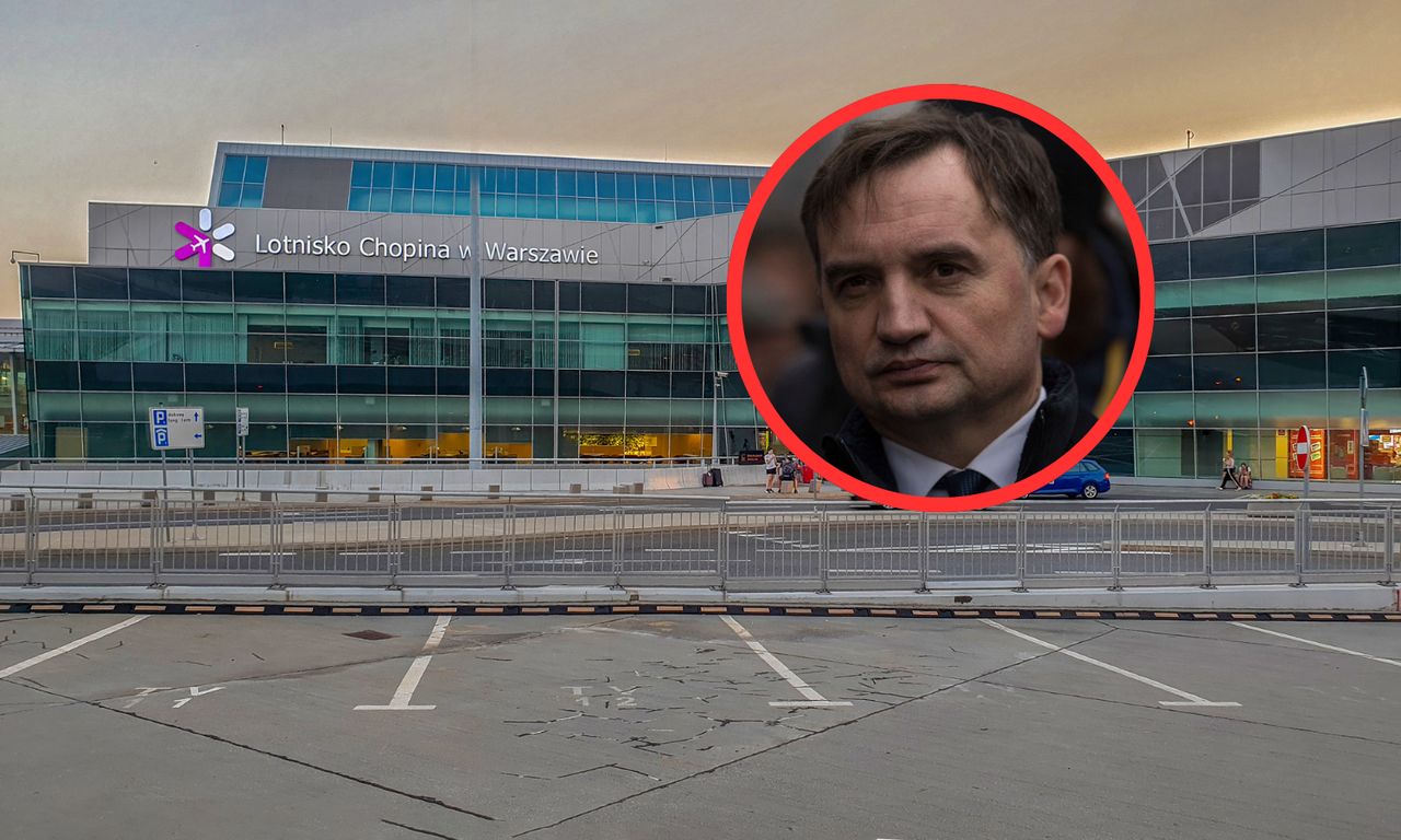 Zbigniew Ziobro zatrzymany przez policję na lotnisku w Warszawie