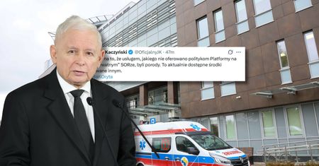 Afera wokół szpitala w Warszawie. Kaczyński reaguje