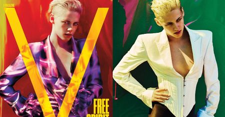 Kristen Stewart pozuje bez stanika