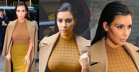 Kim Kardashian w "codziennej" stylizacji... (ZDJĘCIA)