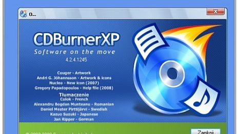 Stefan Haglund i jego CDBurnerXP 1