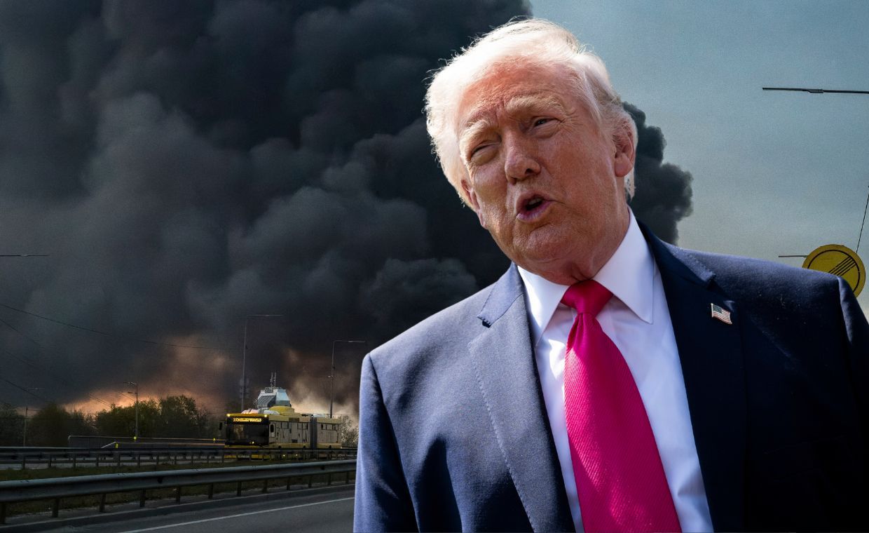 "To okropne". Trump komentuje rosyjskie uderzenia