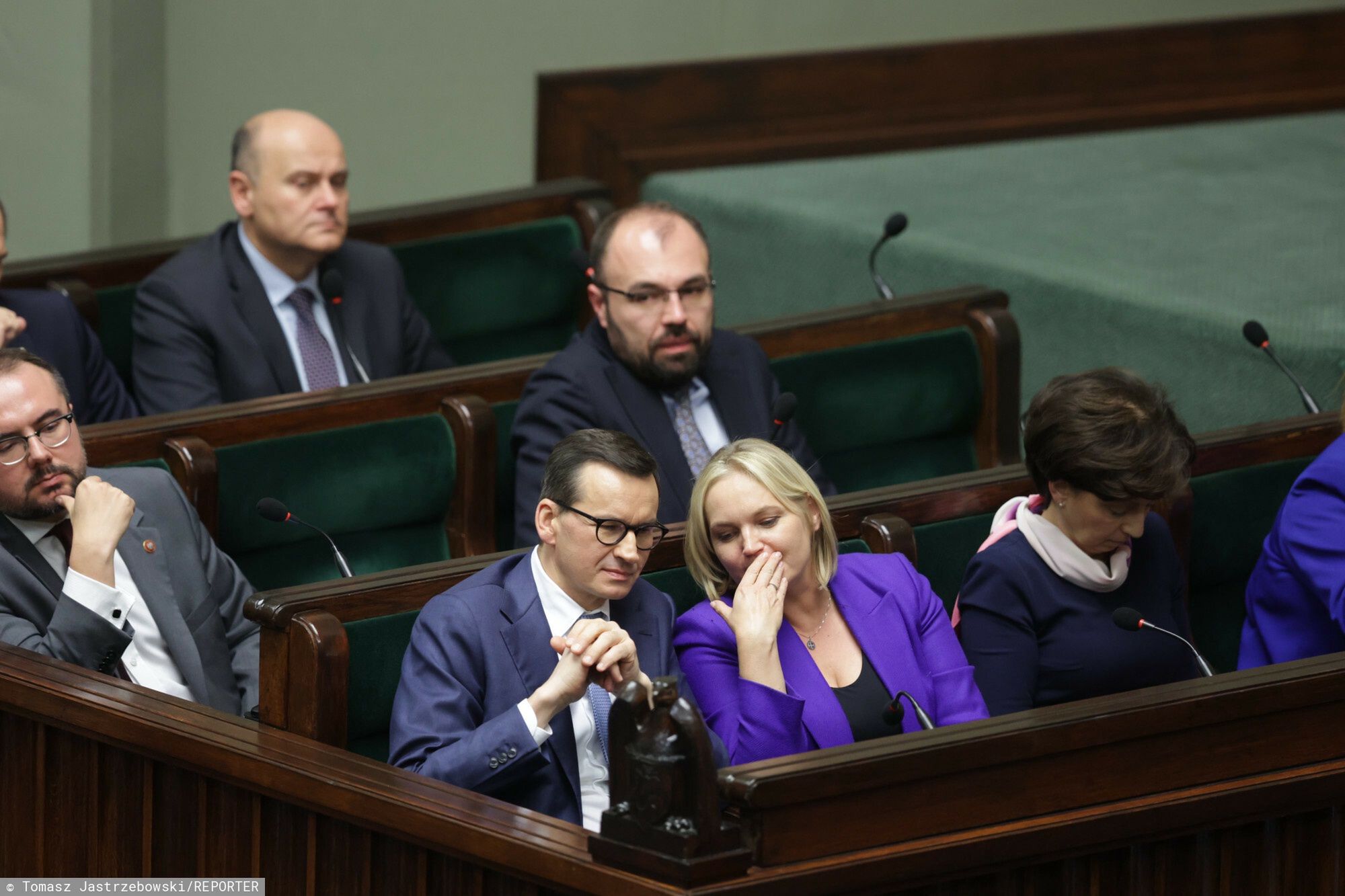 Mateusz Morawiecki i Dominika Chorosińska