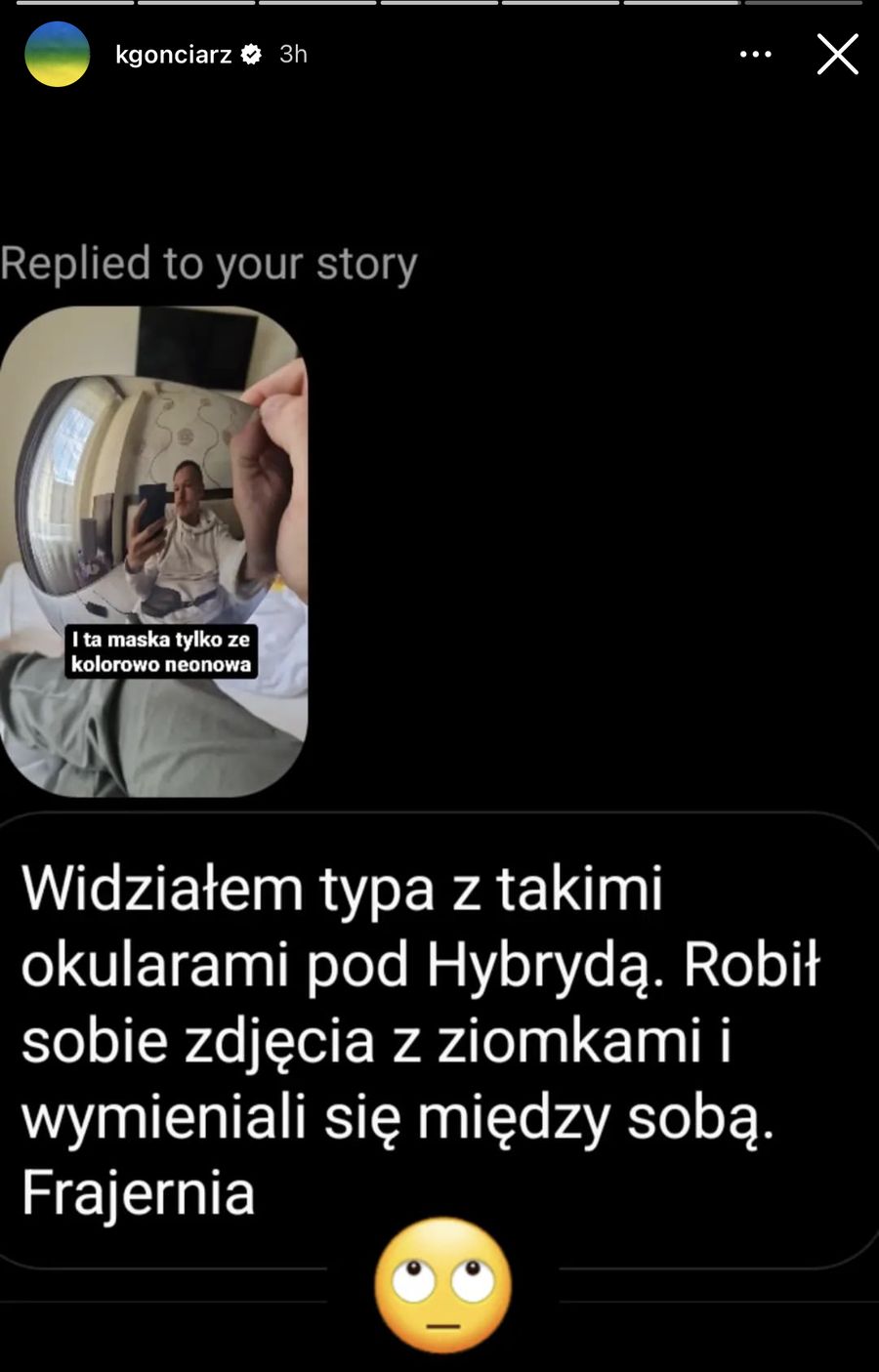 Krzysztof Gonciarz szuka złodzieja na Instagramie