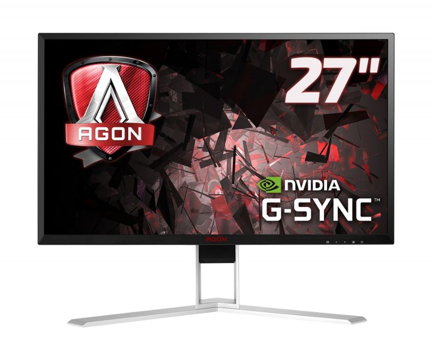 Monitor dla gracza marki AOC wspiera technologię G-Sync