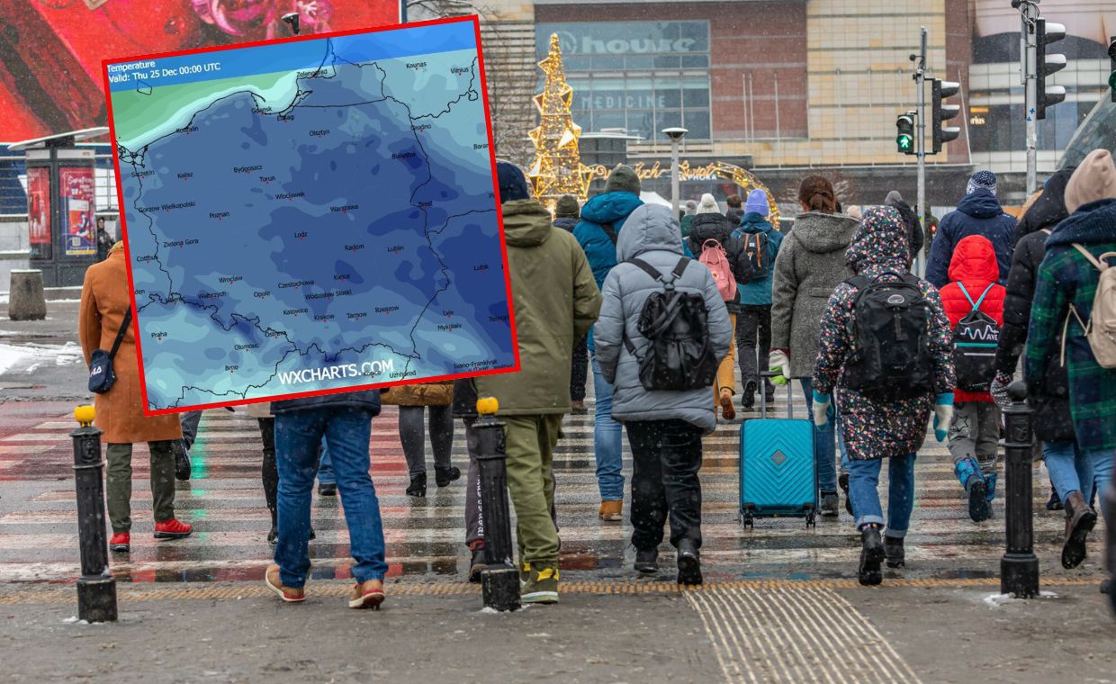 Temperatura drastycznie się obniży. Nawet do -15 stopni C.