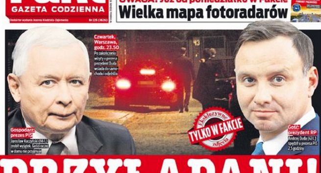 „GPC”: źródłem informacji tabloidów o prezydencie są BOR-owcy. „Fakt”: to nieprawda
