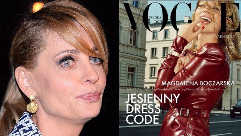 Magdalena Boczarska została nową gwiazdą okładki Vogue Polska