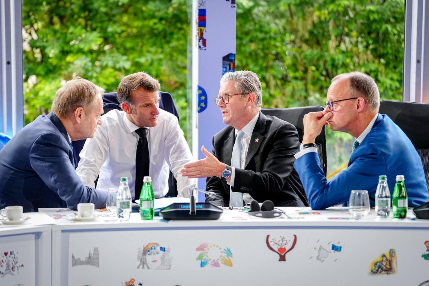 Po rozmowie z Zełenskim i Trumpem. Jest oświadczenie europejskich liderów